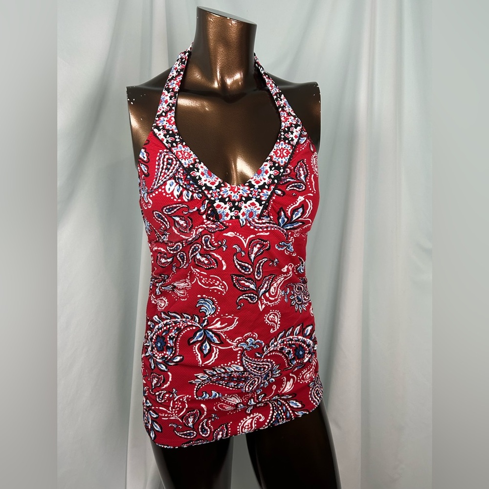 Tommy Bahama IP reversible Halter Tankini - Small - New